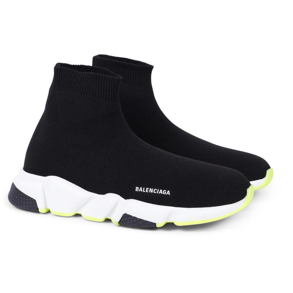 Zapatillas tipo calcetín de punto negro BALENCIAGA para niño y niña