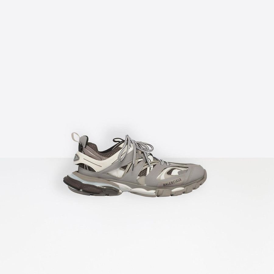 Men Balenciaga Track Sneaker in Grey/White Mesh/Nylon