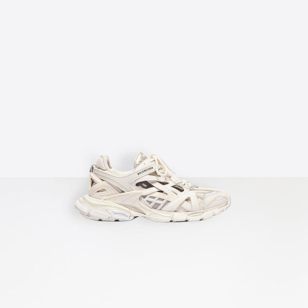 Men Balenciaga Track.2 Sneaker in White Neoprene