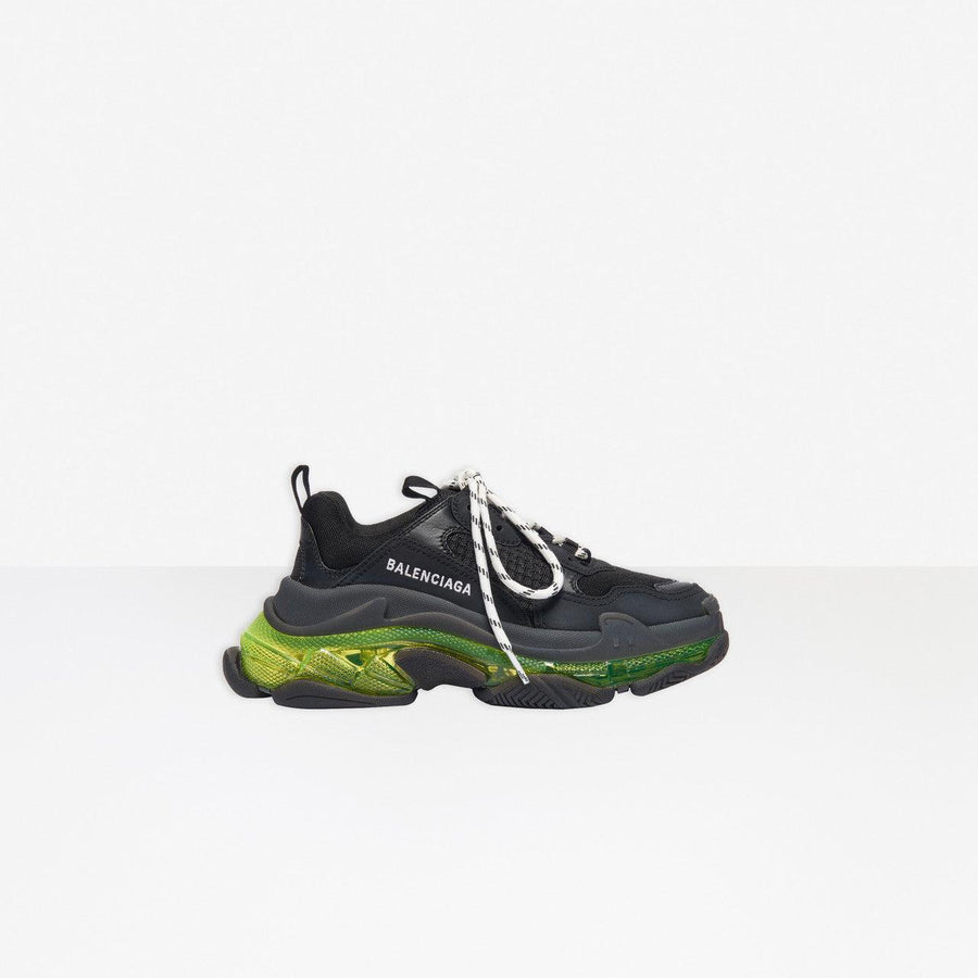 WOMEN BALENCIAGA TRIPLE S CLEAR SOLE SNEAKER