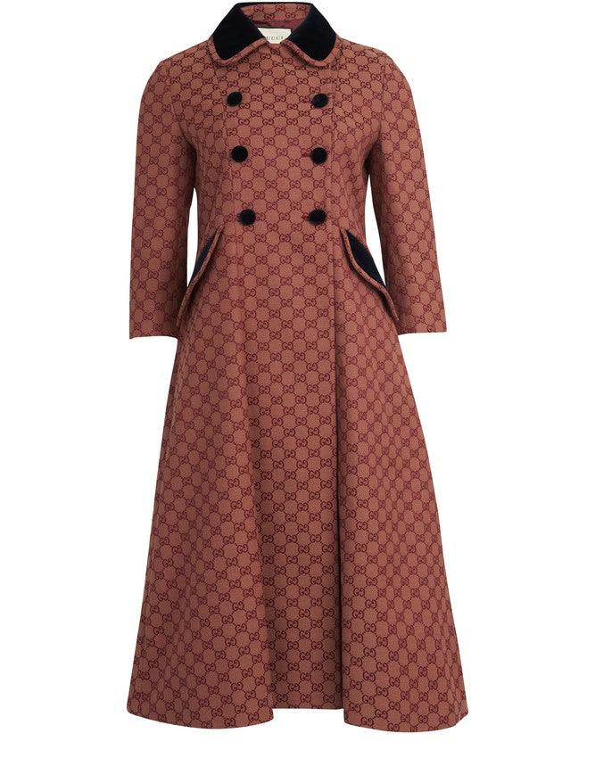GUCCI GG Canvas coat