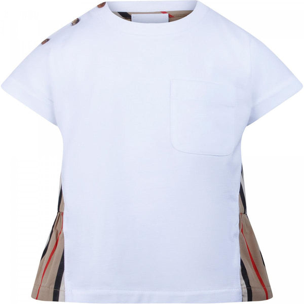 Top BURBERRY Niña con Detalle Icon Stripe