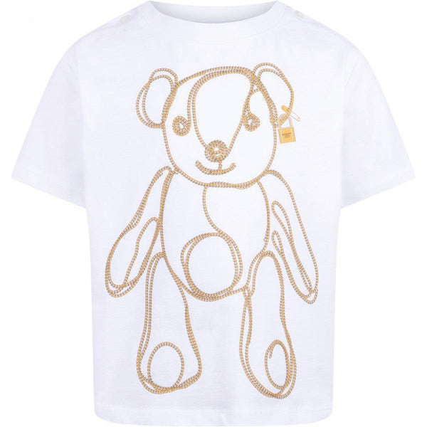 Top con estampado de cadenas Teddy de BURBERRY para niño y niña