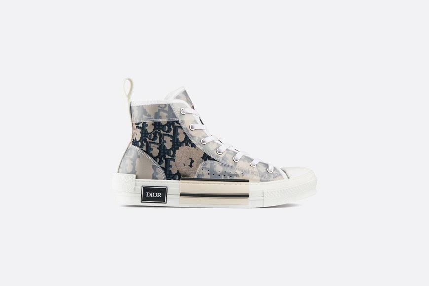 MEN "B23" HIGH-TOP SAFARI DIOR OBLIQUE SNEAKER