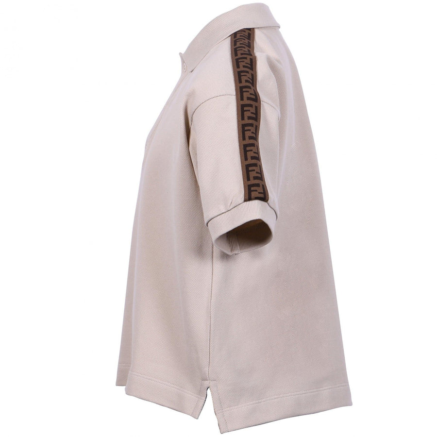 Boy FENDI Polo Shirt in Brown