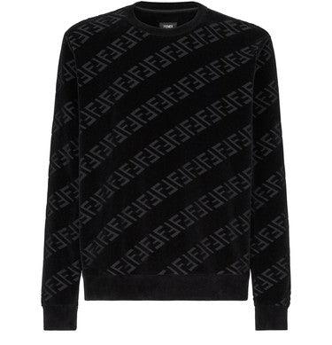 FENDI Sweat-shirt en velours