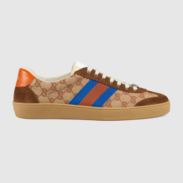 Zapatilla deportiva Gucci G74 Original GG con tribanda para hombre