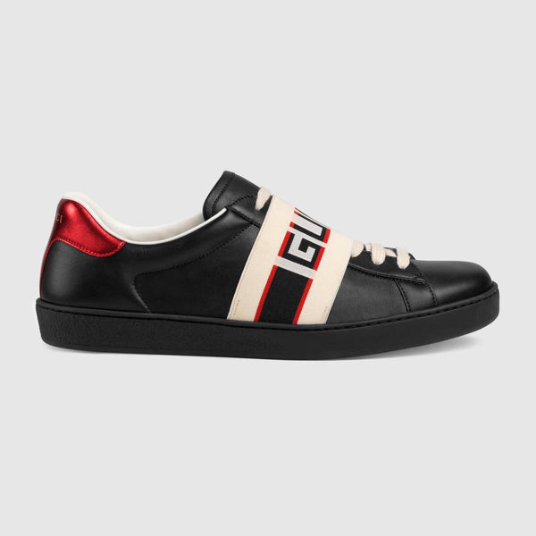 Zapatilla Ace Gucci a rayas para hombre