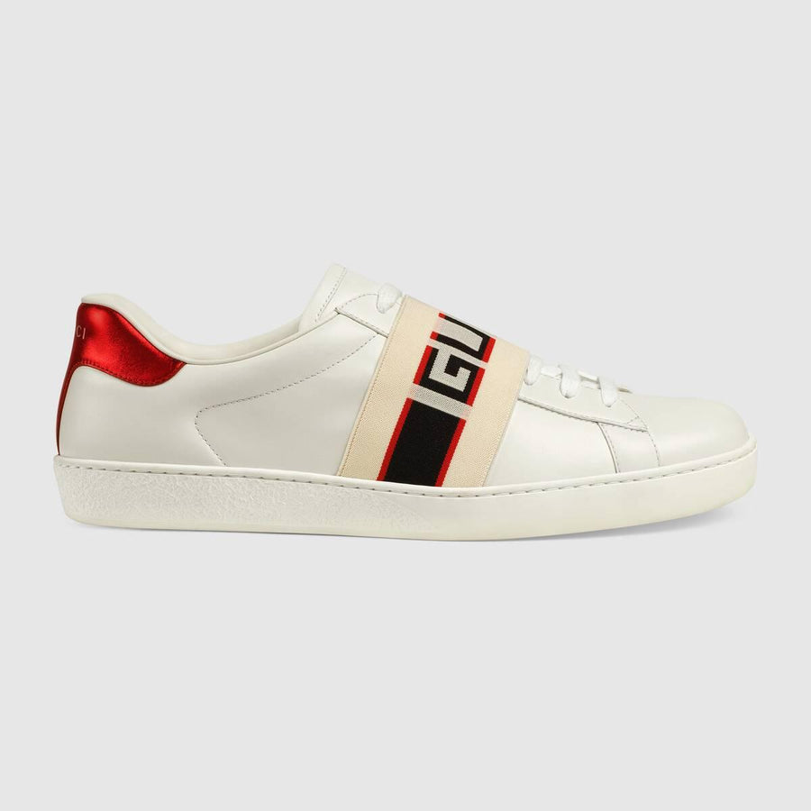 Men Ace Gucci stripe sneaker