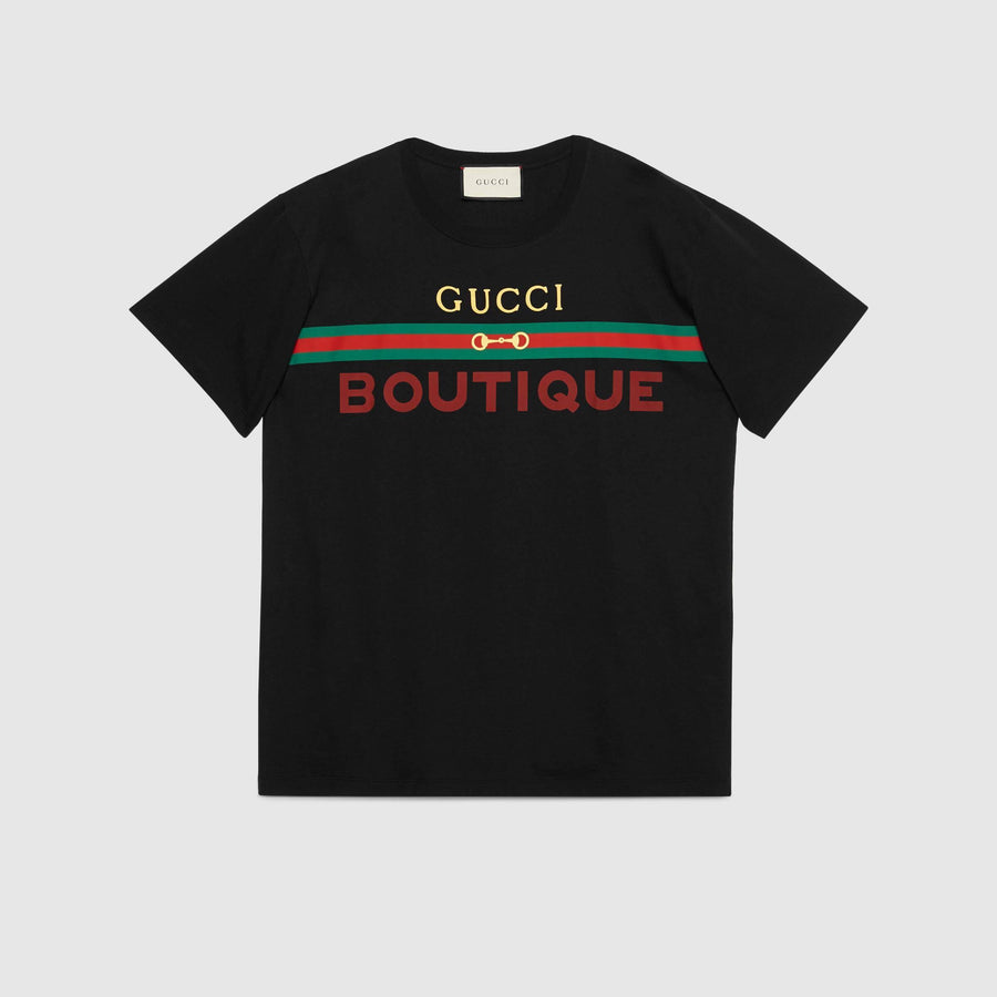 T-shirt oversize imprimé Gucci Boutique Homme