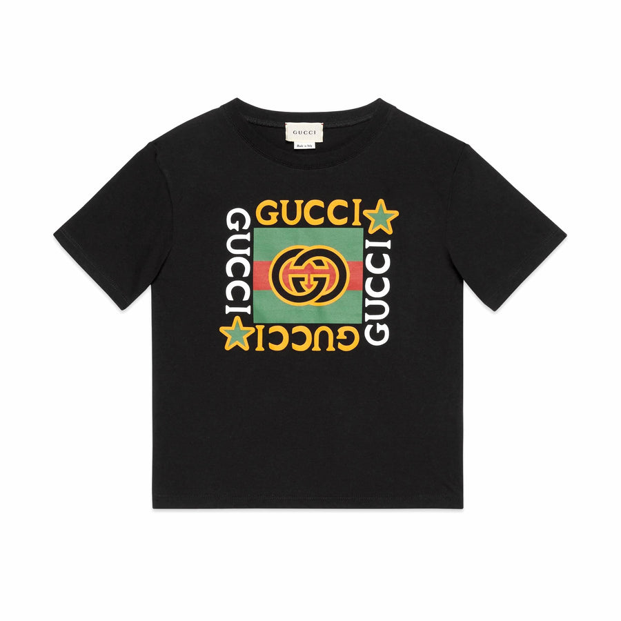 T-shirt en coton pour garçons Gucci