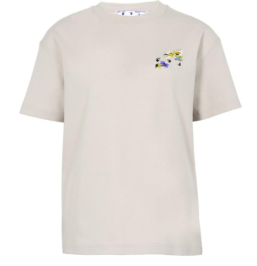 OFF-WHITE T-shirt à carreaux flèches