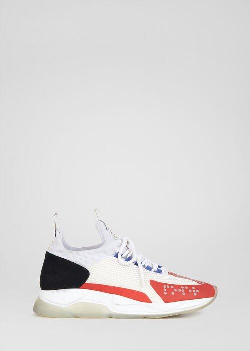 MEN VERSACE CROSS CHAINER SNEAKERS