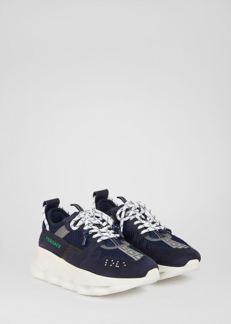 BASKETS VERSACE CHAIN ​​REACTION 2 HOMME