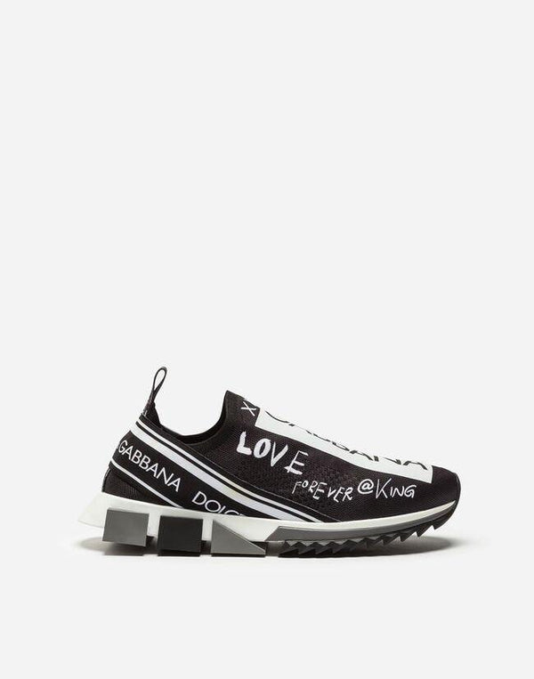 SNEAKERS D&amp;G SORRENTO HOMBRE DOLCE &amp; GABBANA ESTAMPADO GRAFFITI