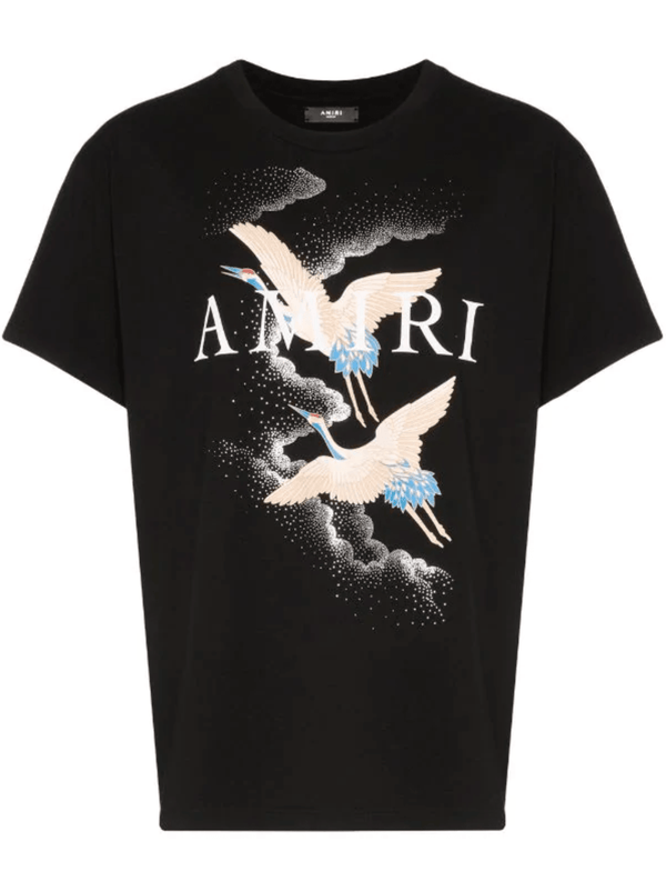 T-SHIRT IMPRIMÉ OISEAU AMIRI Homme
