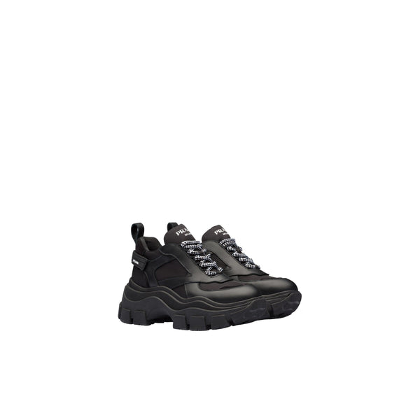 Women Prada Block Sneakers Black