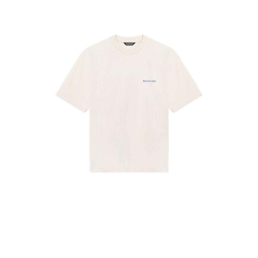 CAMISETA BALENCIAGA DE AJUSTE MEDIANO CON LOGO
