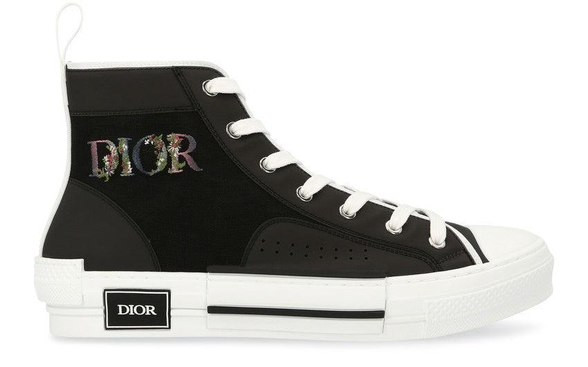 DIOR B23 High Top Flowers Sneakers