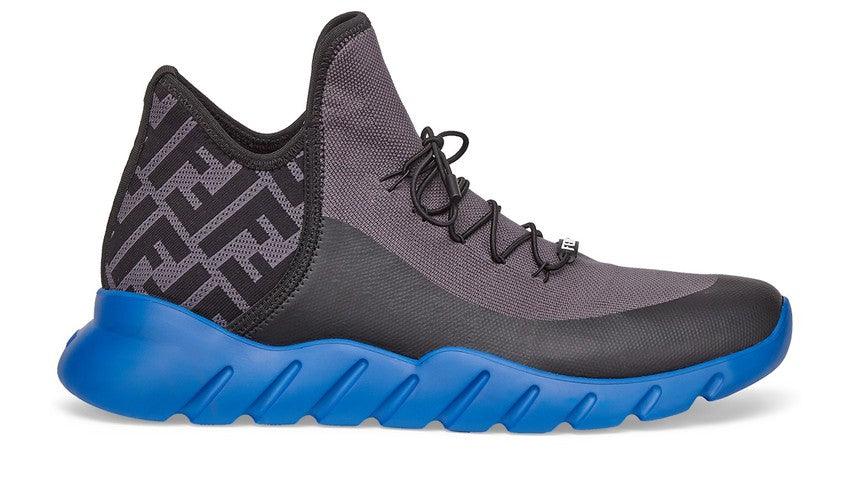 FENDI Baskets montantes en maille technique