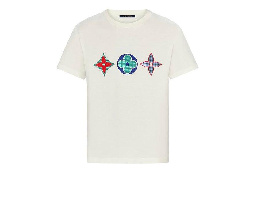 LOUIS VUITTON T-SHIRT IMPRIMÉ MONOGRAMME MULTICOLORE