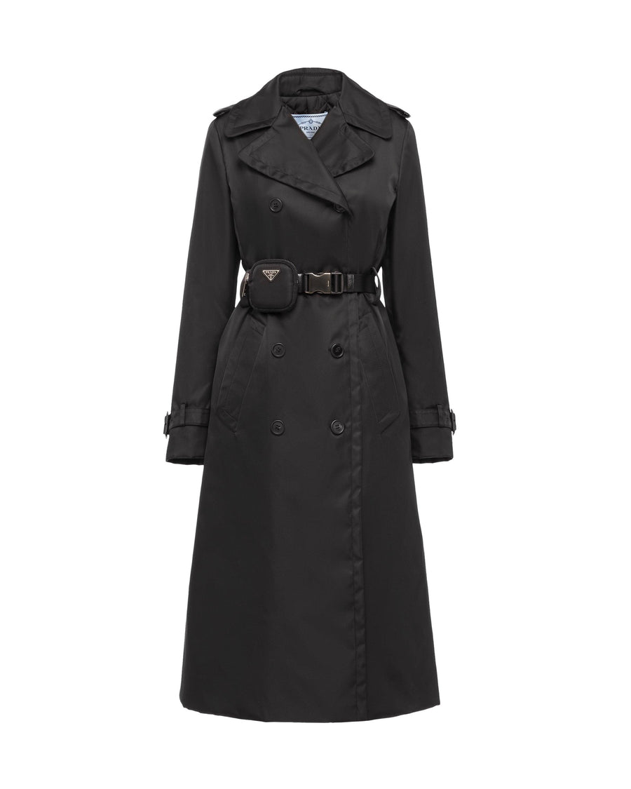 Prada Re-Nylon gabardine trench coat