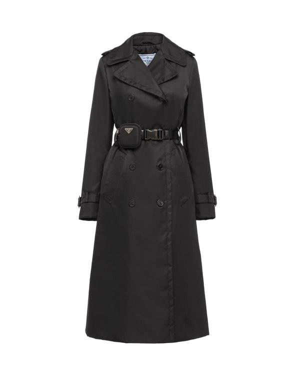 Prada Trench-coat en gabardine Re-Nylon