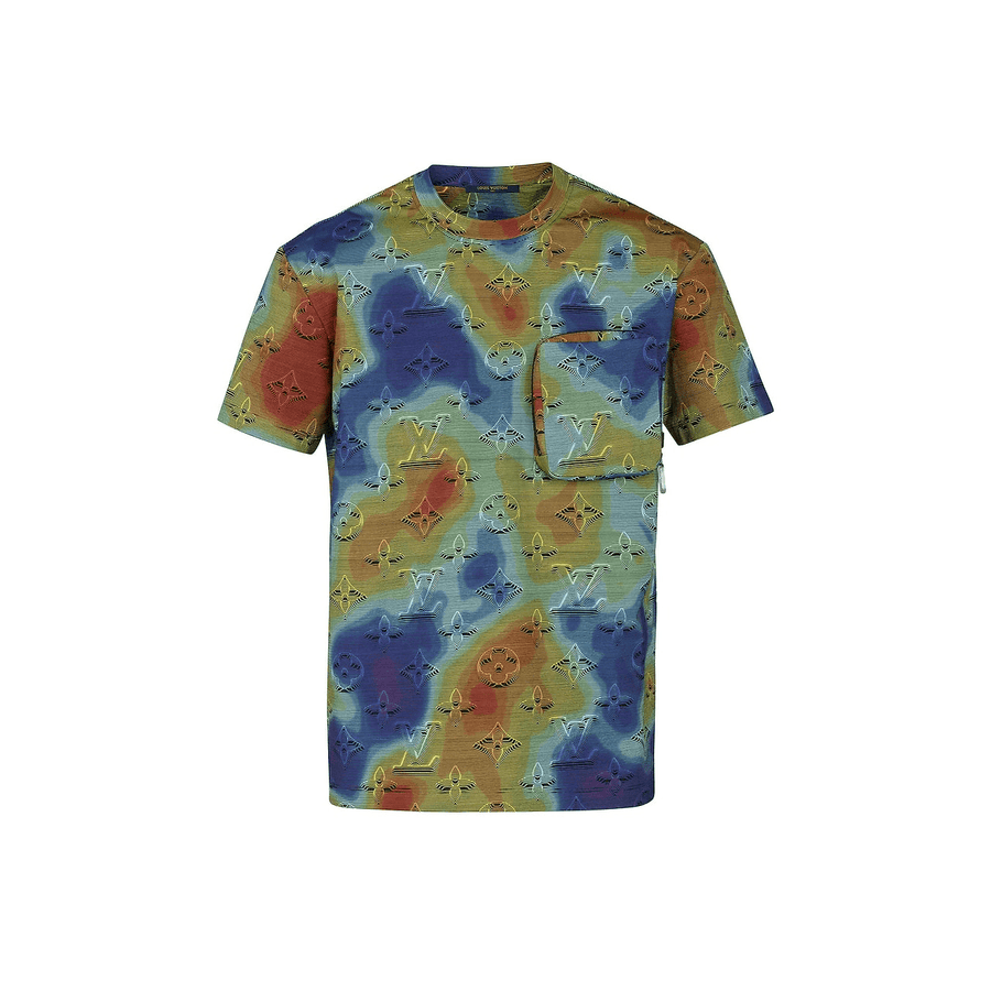 LOUIS VUITTON MONOGRAM 3D EFFECT PRINT PACKABLE T-SHIRT
