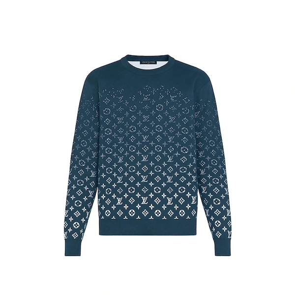 Sudadera LOUIS VUITTON GRADIENT MONOGRAM CREWNECK
