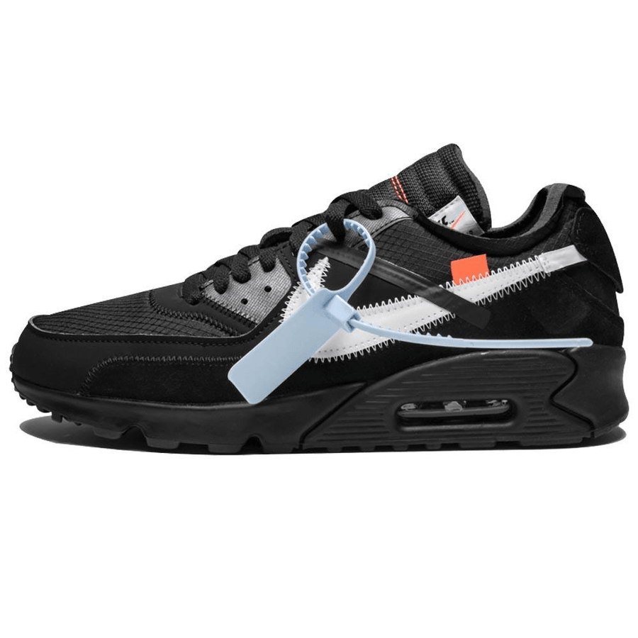 Hombre Off-White X Nike Air Max 90 Negro 