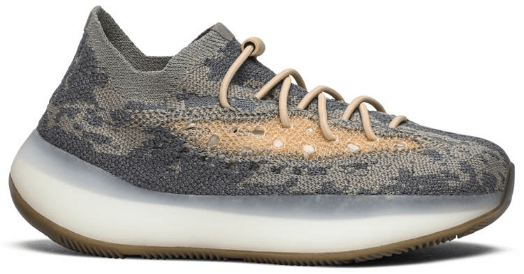 Boy & Girl Yeezy Boost 380 Kids 'Mist Non-Reflective'