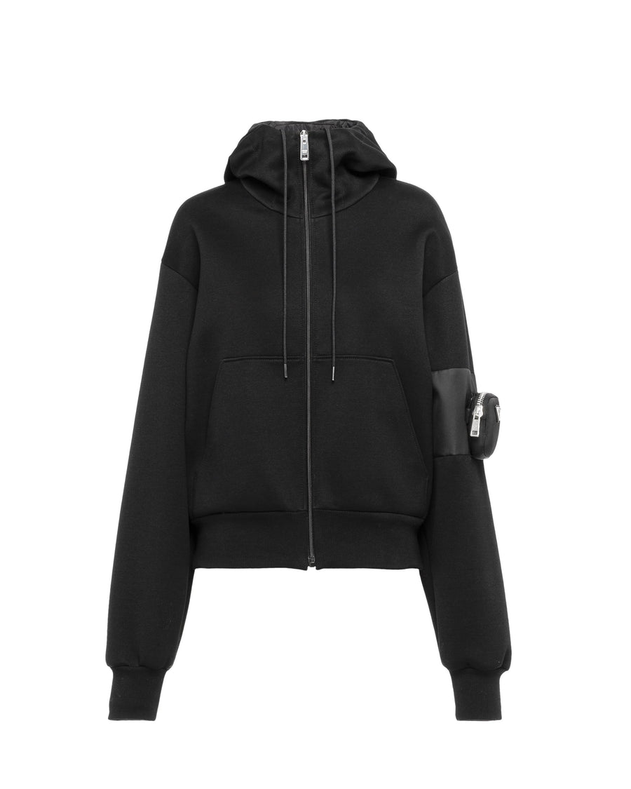 Prada Sweat-shirt en coton technique