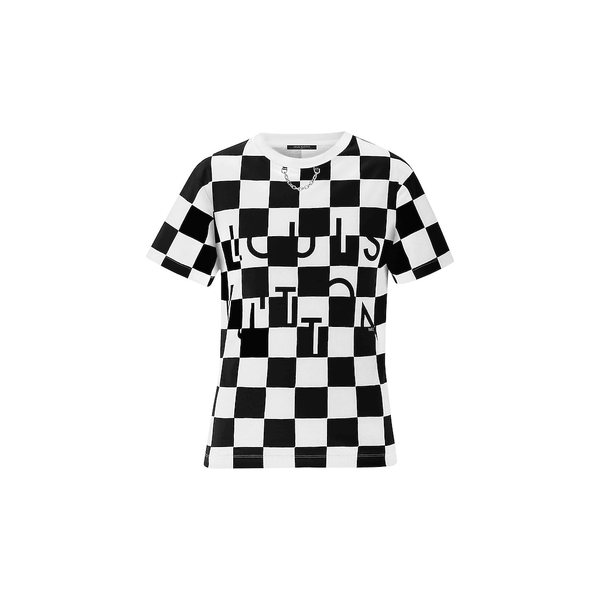 Women Louis Vuitton DAMIER T-SHIRT