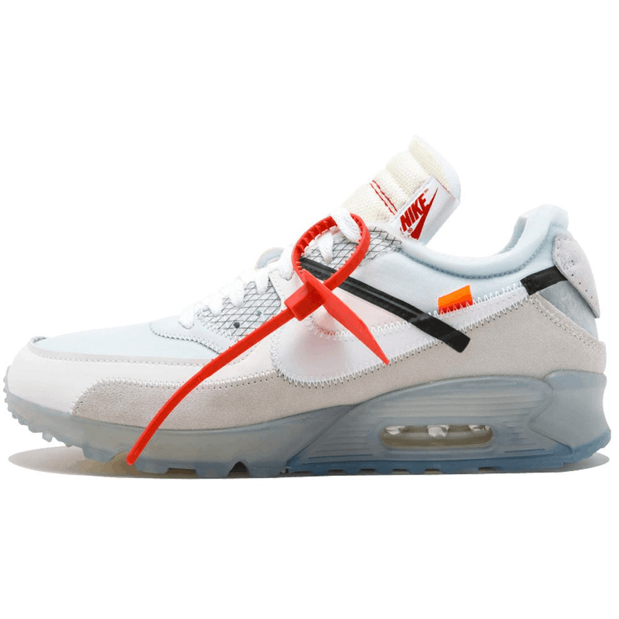 Men Off-White X Nike Air Max 90 White