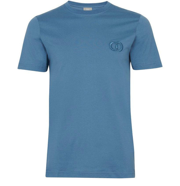MEN DIOR T-SHIRT BLUE