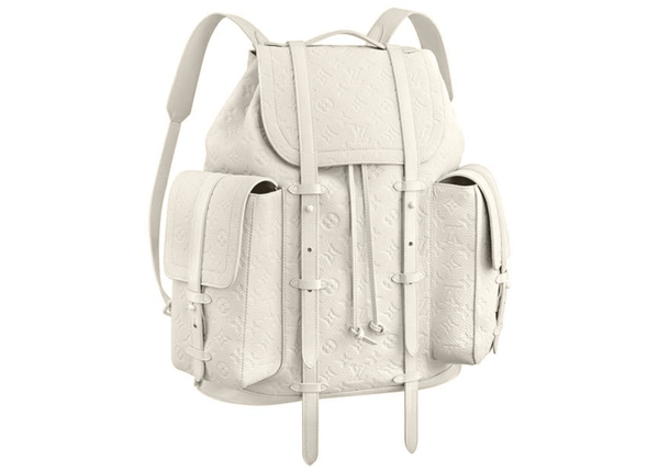 Louis Vuitton Christopher Monogram Empreinte White