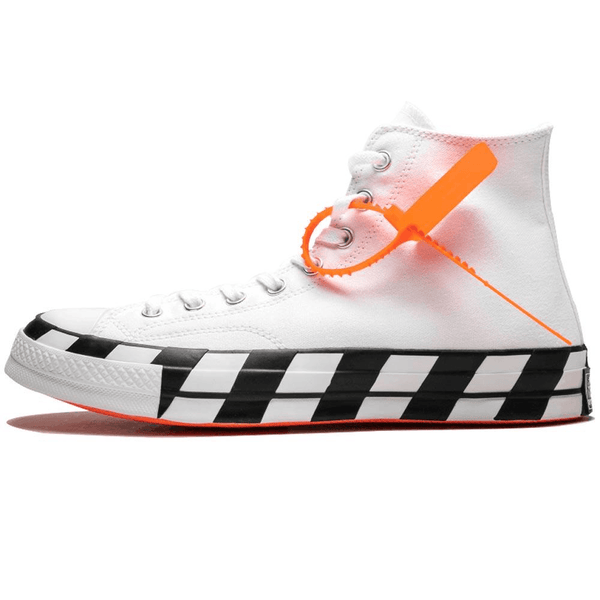 Off-White X Converse Chuck 70 Rayé Blanc