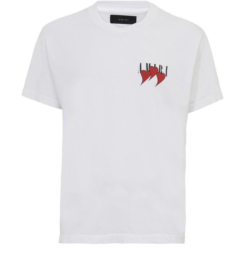 AMIRI Amiri Three Heart T-Shirt