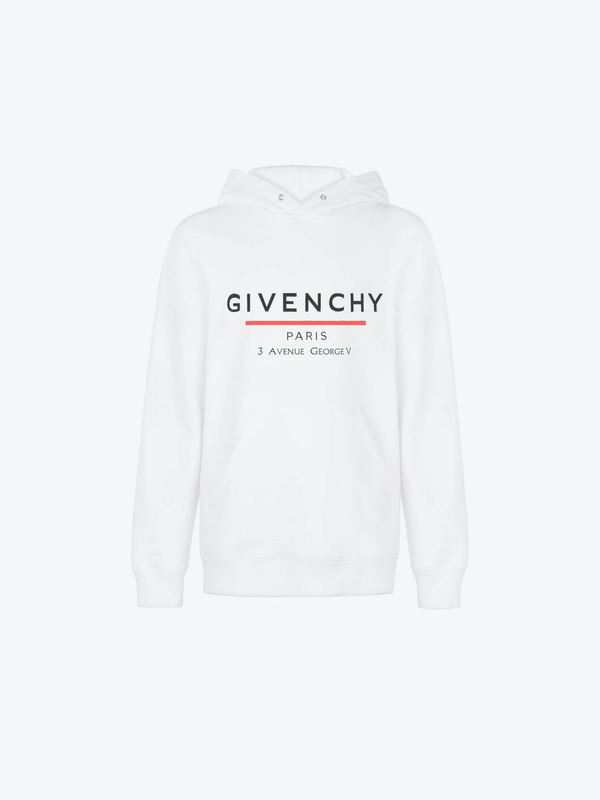 MEN GIVENCHY LABEL HOODIE sweatshirt