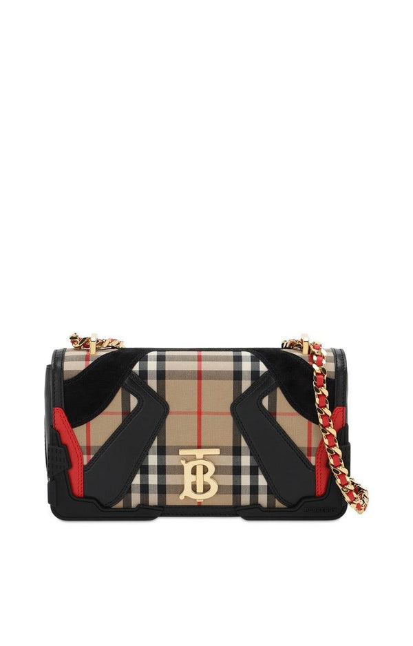 SM BURBERRY LOLA LEATHER SHOULDER BAG