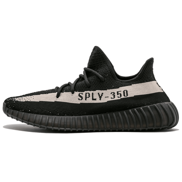 Femme Yeezy Boost 350 V2 Noir-Blanc 