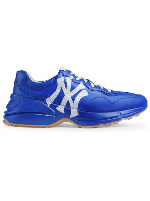 Men Gucci GG Rhyton sneaker in Blue