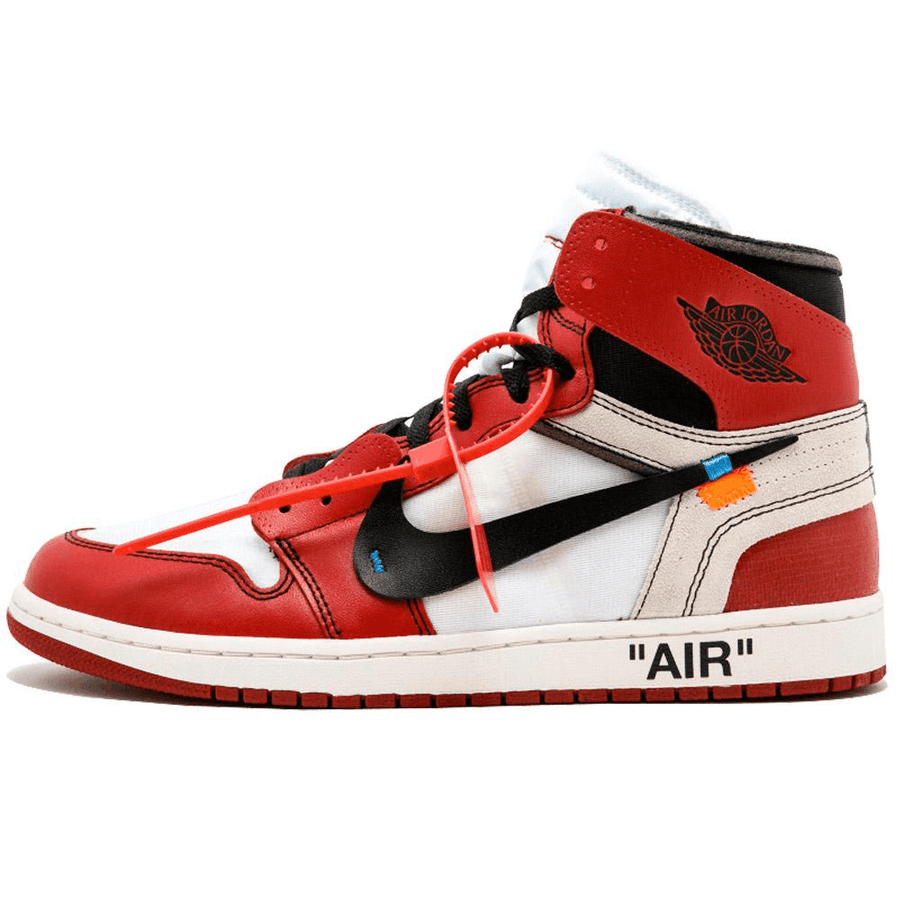 Men Off-White X Nike Air Jordan 1 Chicago