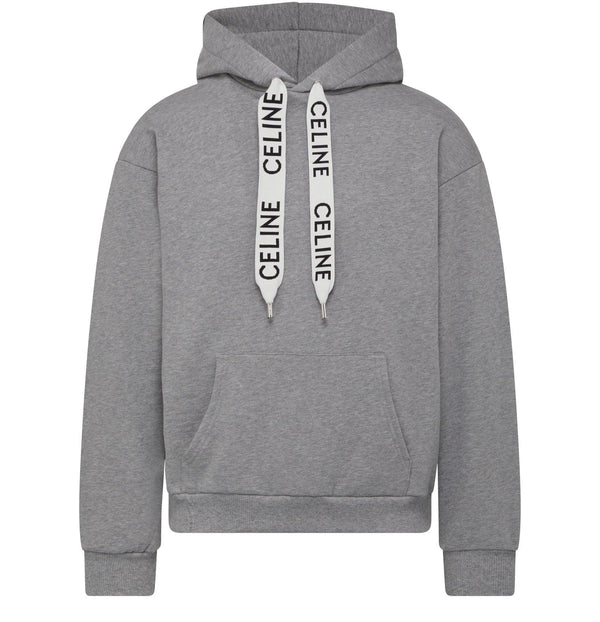 Celine Loose Hoodie In Cotton Fleece