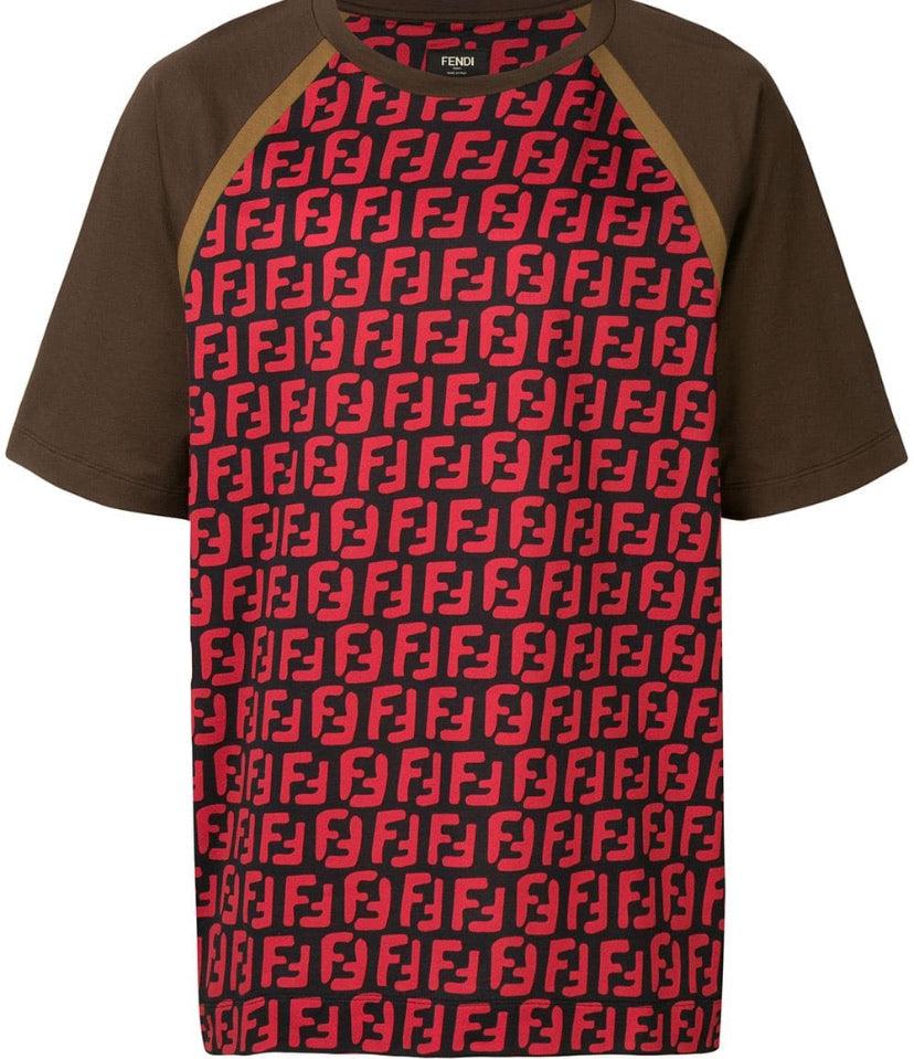 T-shirt Fendi FF HOMME imprimé