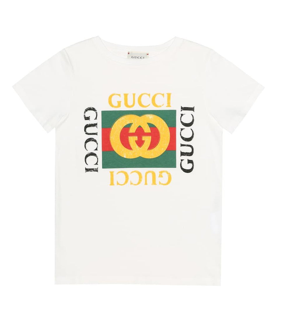 T-shirt en coton pour garçons Gucci