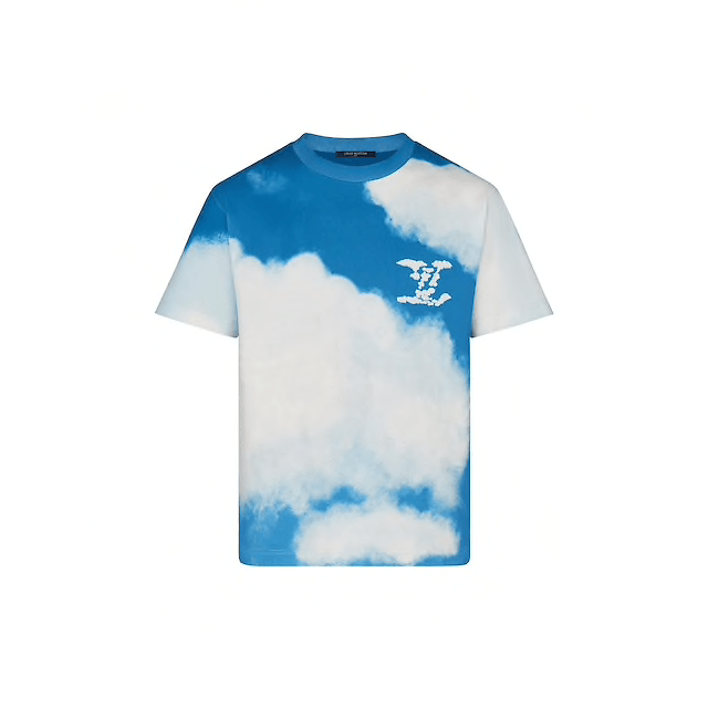 T-SHIRT IMPRIMÉ NUAGES LOUIS VUITTON HOMME