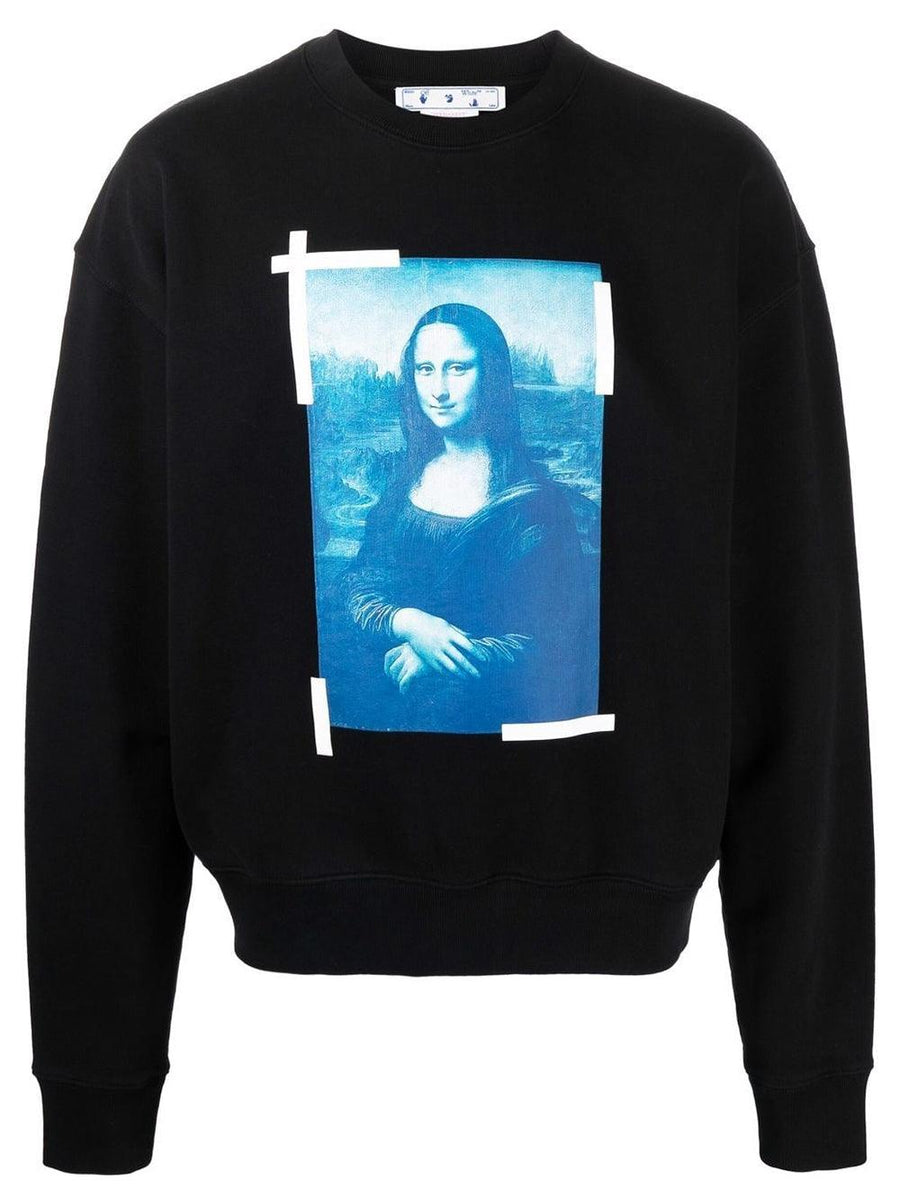 Off-White Mona  Lisa Print  Sweatshirt