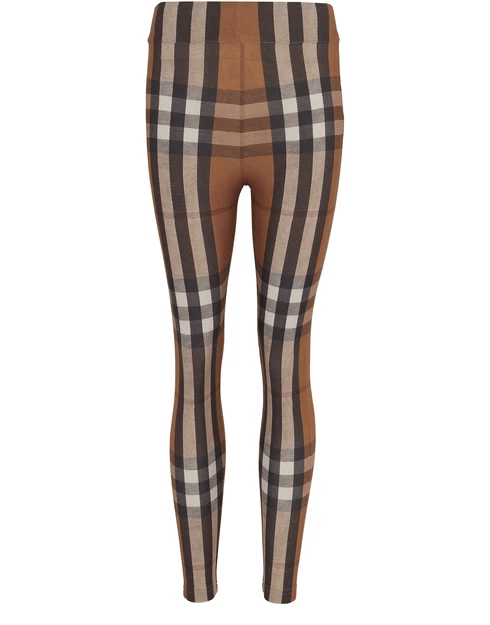 BURBERRY Check Legging pants