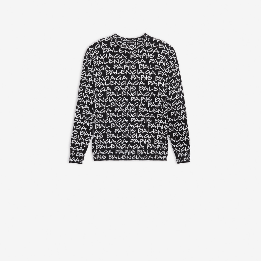 CUELLO REDONDO MUJER BALENCIAGA PARIS